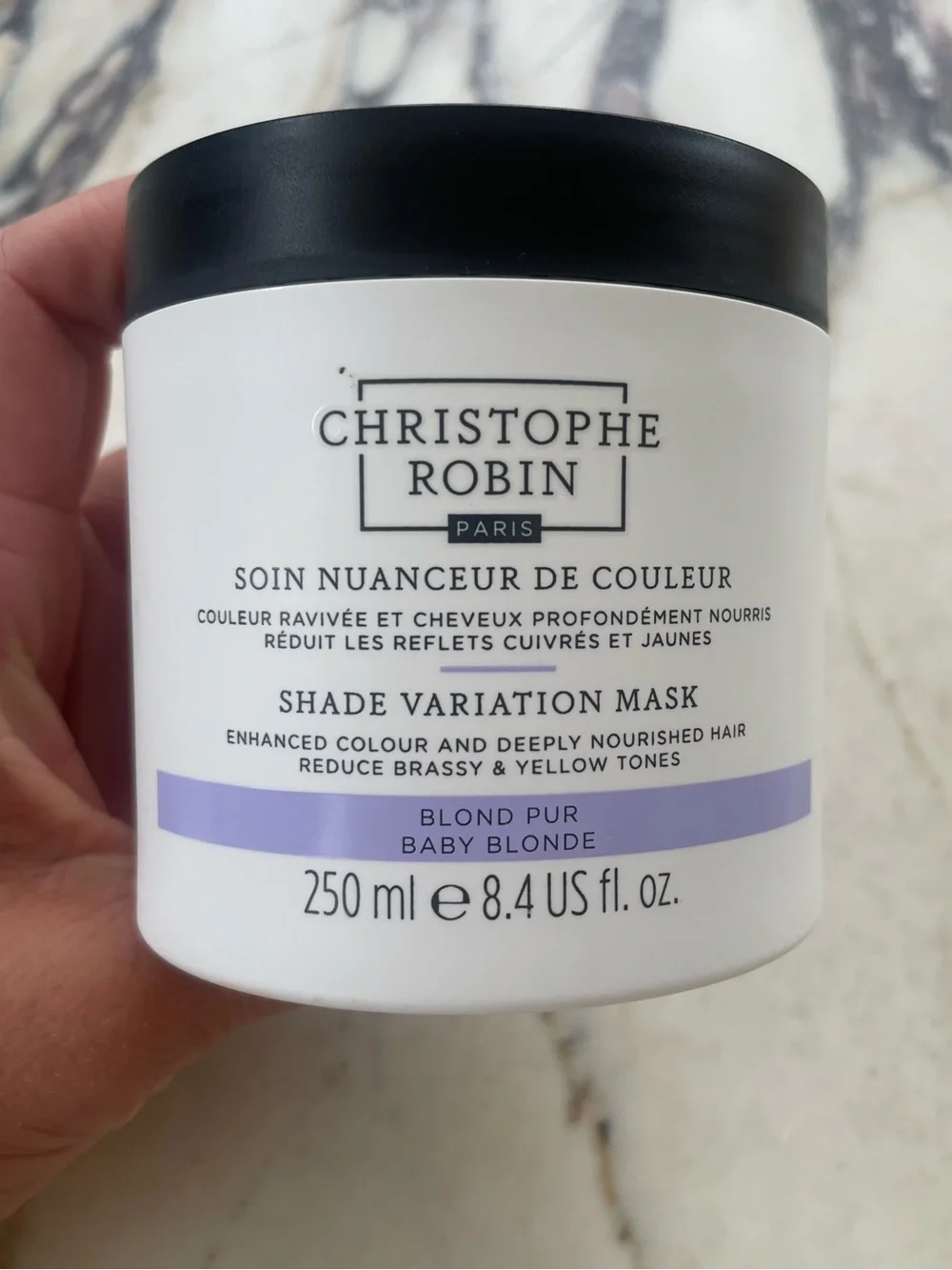 Christophe Robin Shade Variation Mask - Baby Blonde